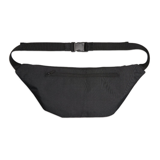 Custom Printed Moonlit Cherry Blossom Fanny Pack – Adjustable, Hands-Free, All-Over Print