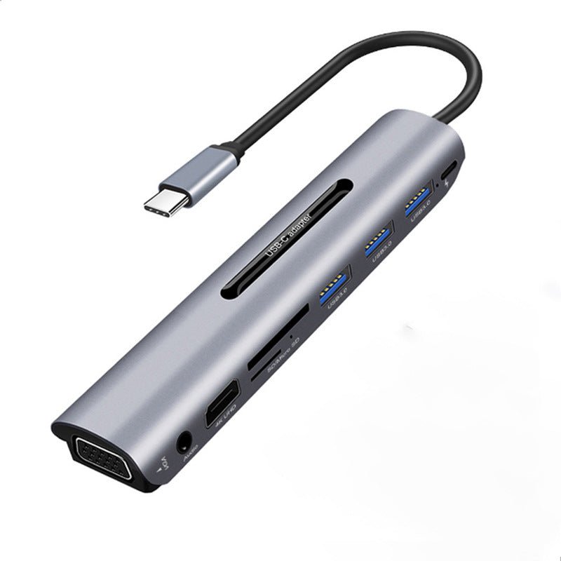 9-in-1 USB C Hub Docking Station & Multiport Adapter - Mayon Finds