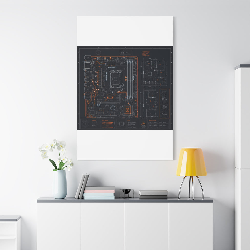 Matte Canvas, Stretched, 1.25"