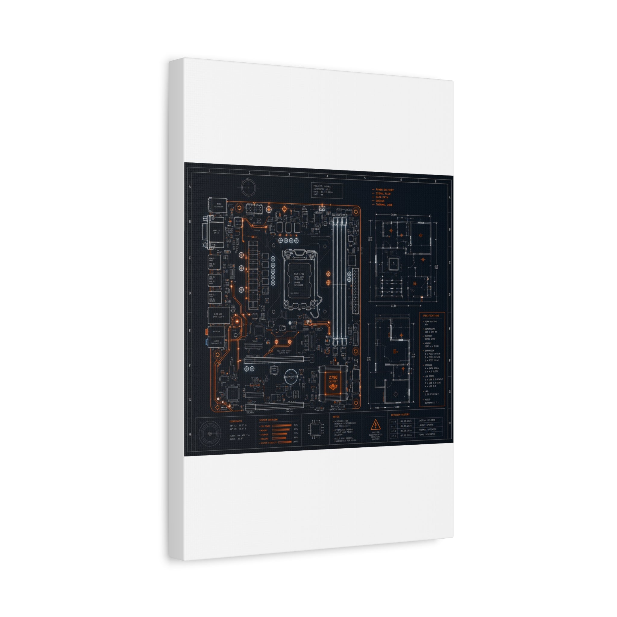 Matte Canvas, Stretched, 1.25"