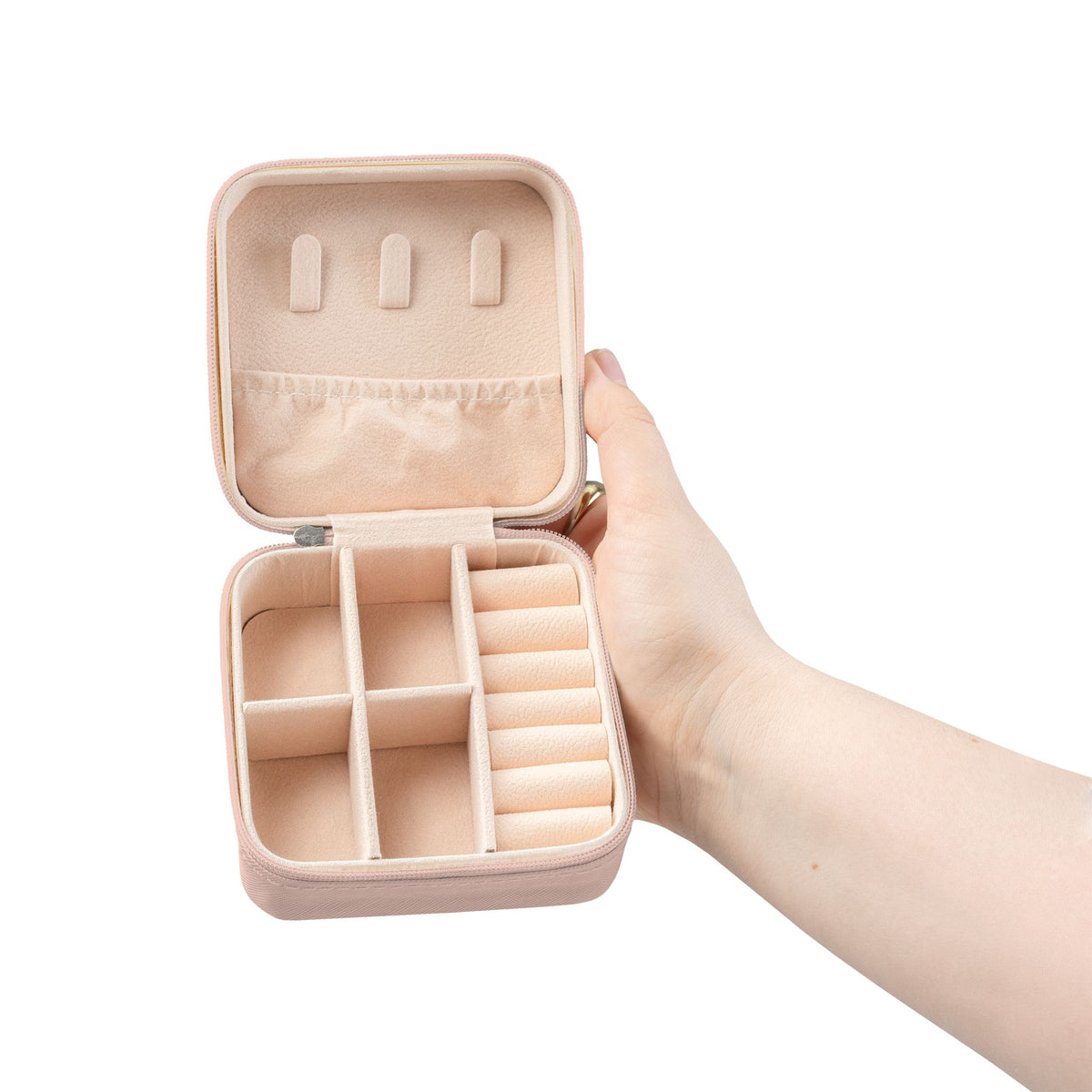 Custom Printed She Builds Her Empire Jewelry Travel Case - Mayon Finds