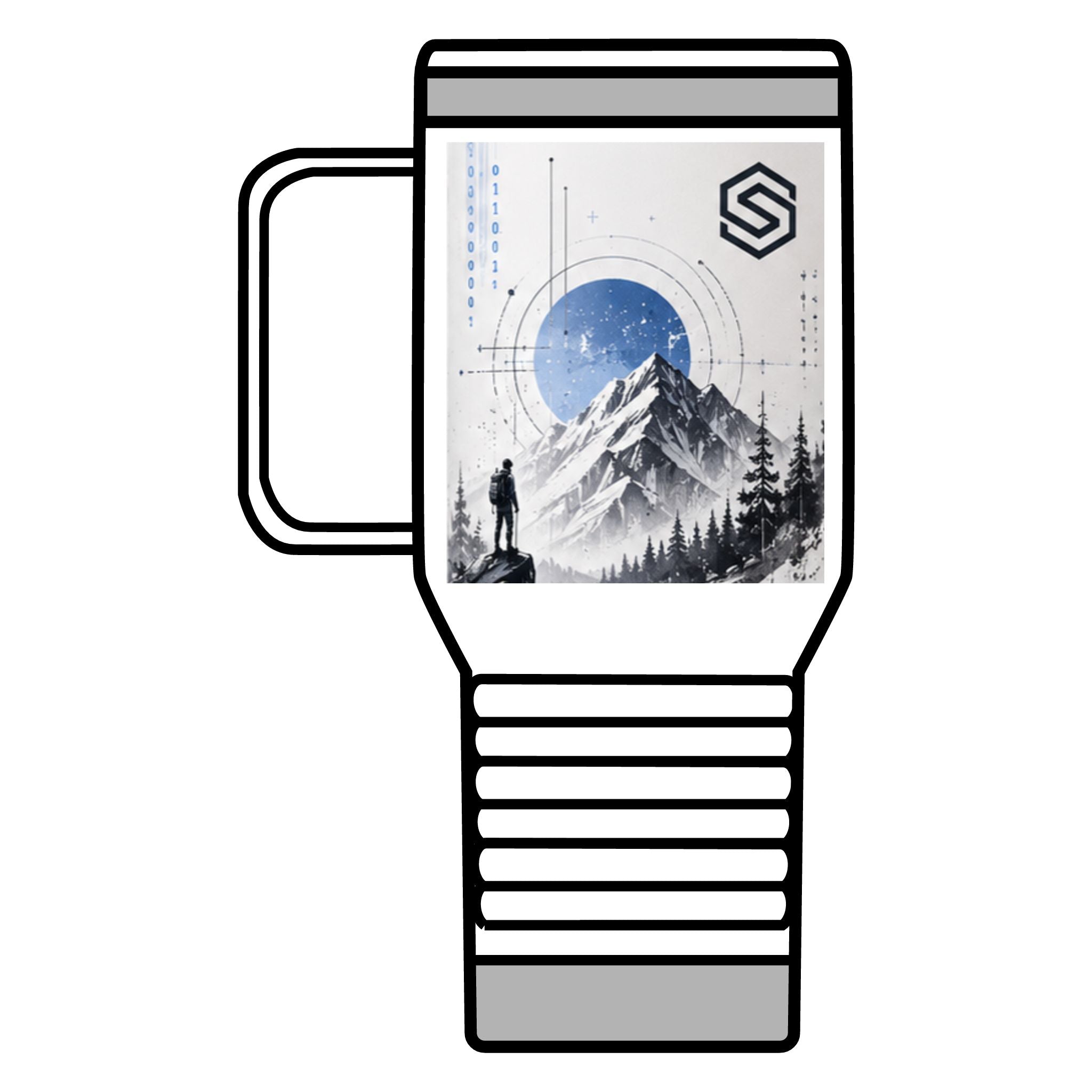 Adventure Mountain Travel Mug – Blue Moon Hike 20oz