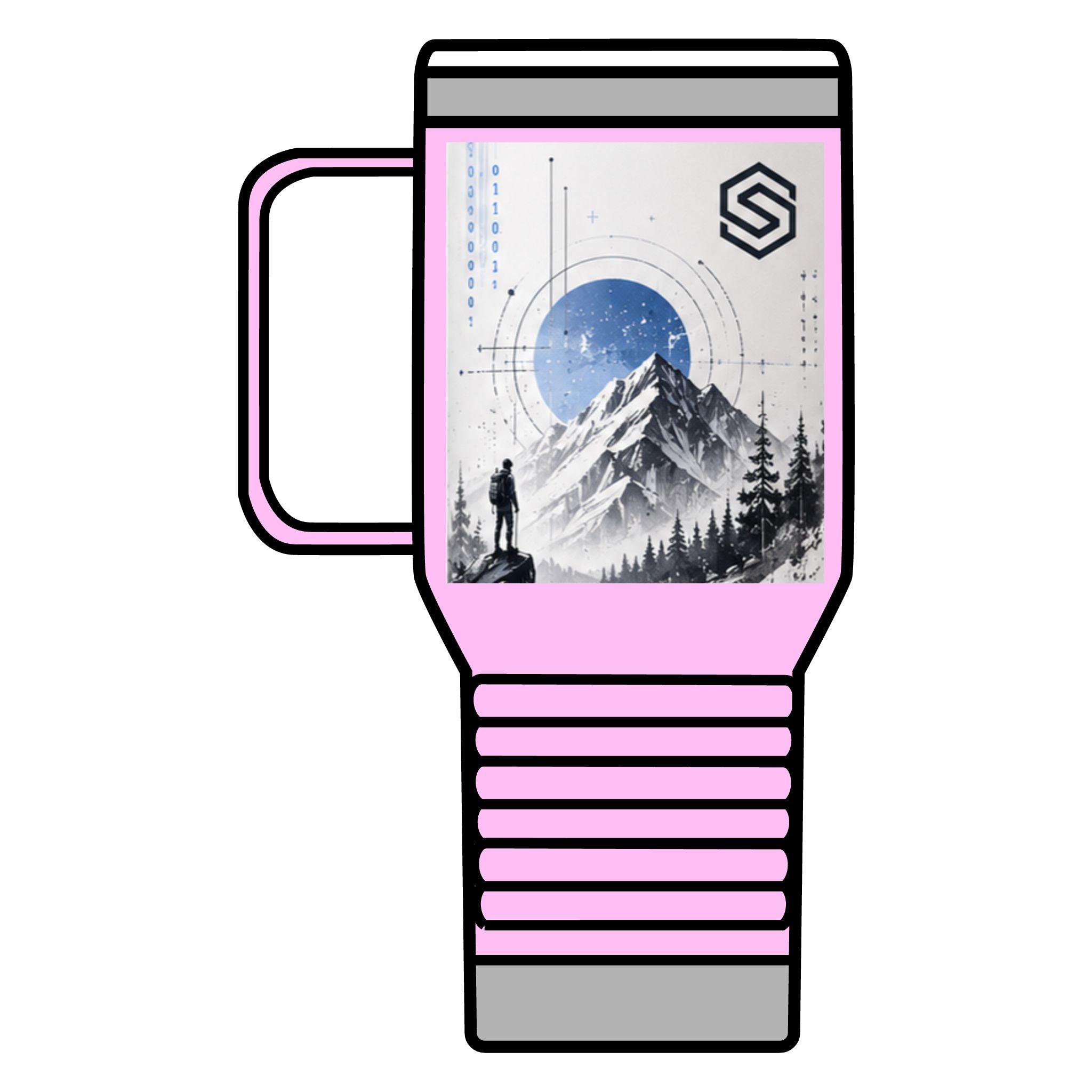 Adventure Mountain Travel Mug – Blue Moon Hike 20oz