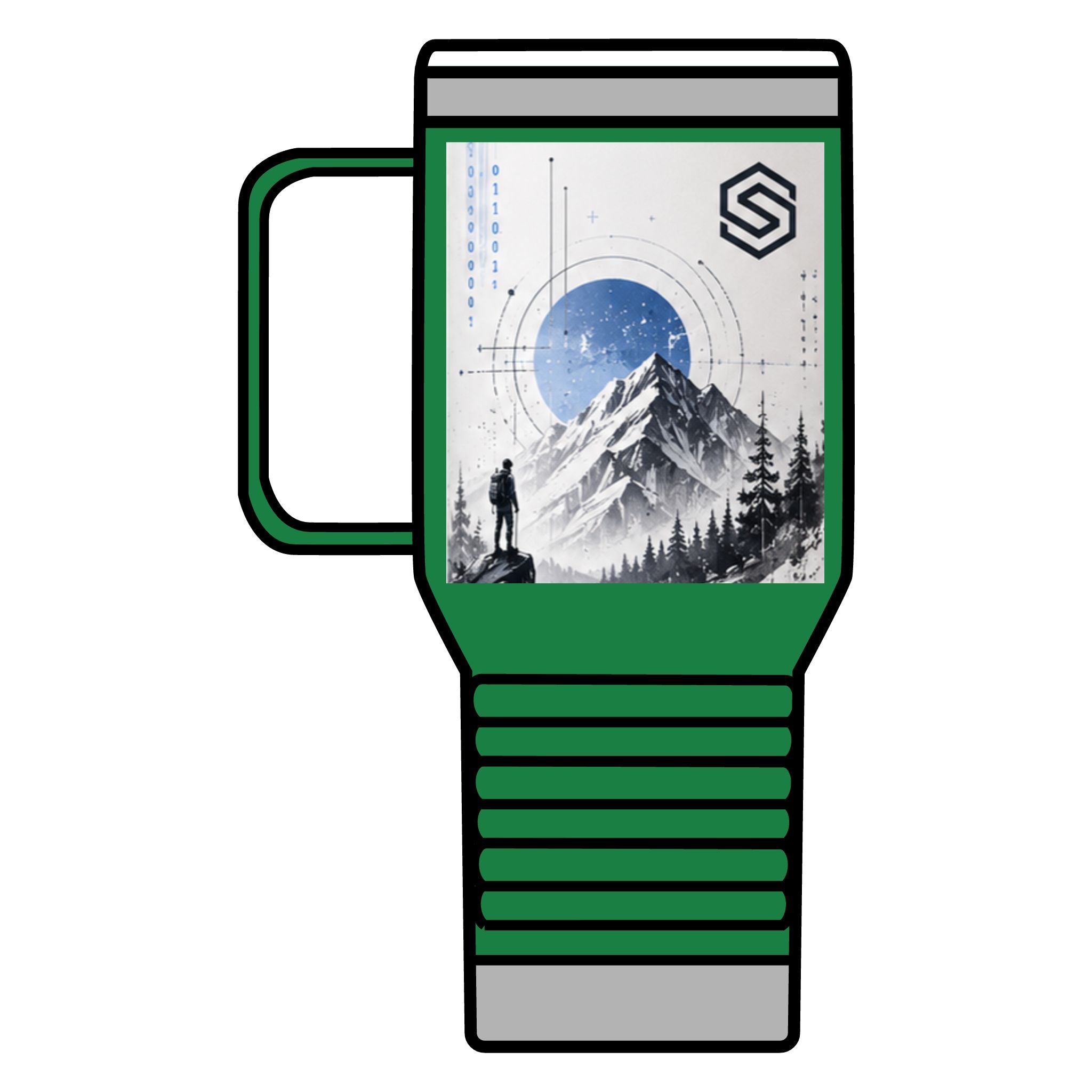 Adventure Mountain Travel Mug – Blue Moon Hike 20oz
