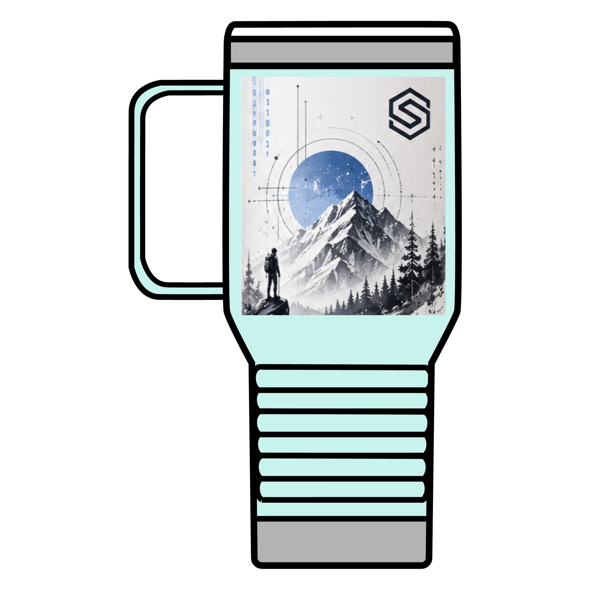 Adventure Mountain Travel Mug – Blue Moon Hike 20oz