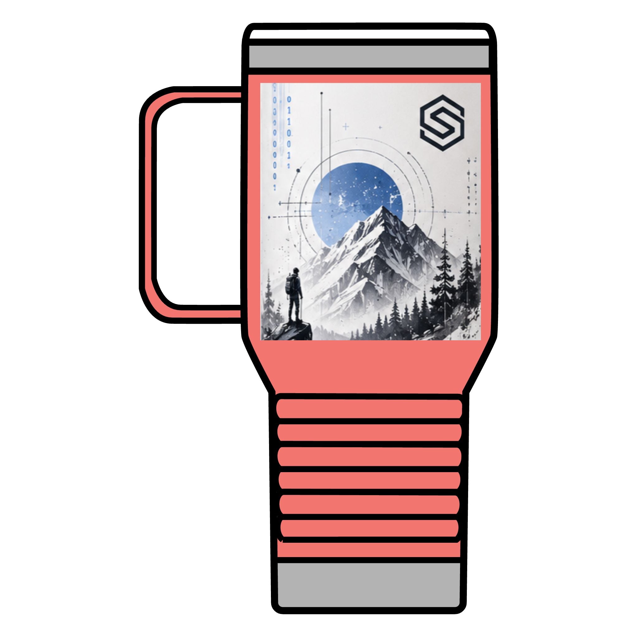 Adventure Mountain Travel Mug – Blue Moon Hike 20oz