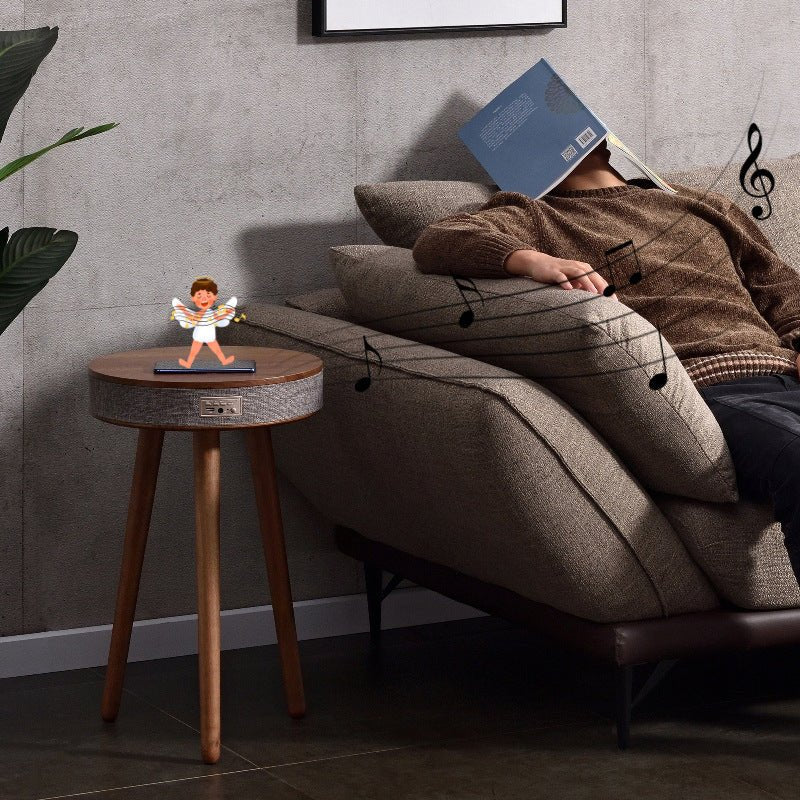 Bluetooth Speaker Coffee Table & Wireless Charging End Table - Mayon Finds