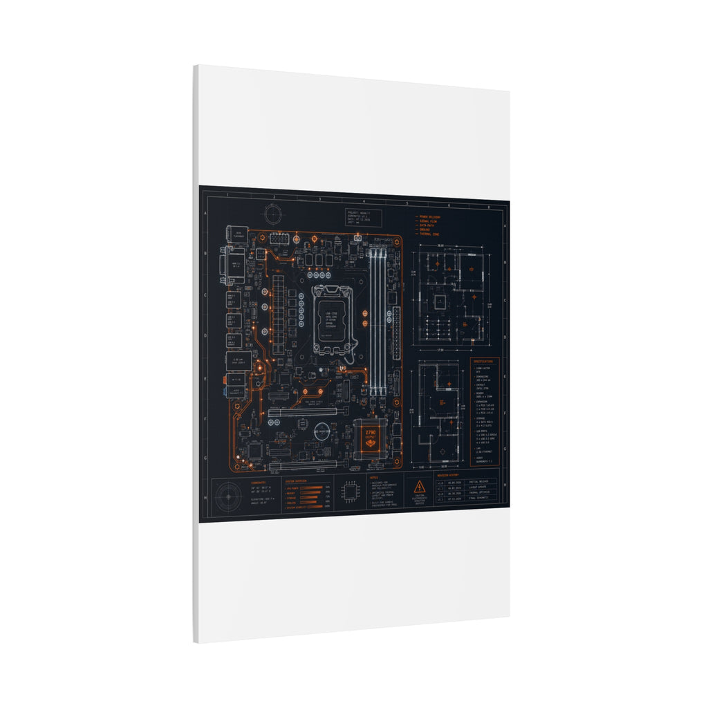 Matte Canvas, Stretched, 1.25"