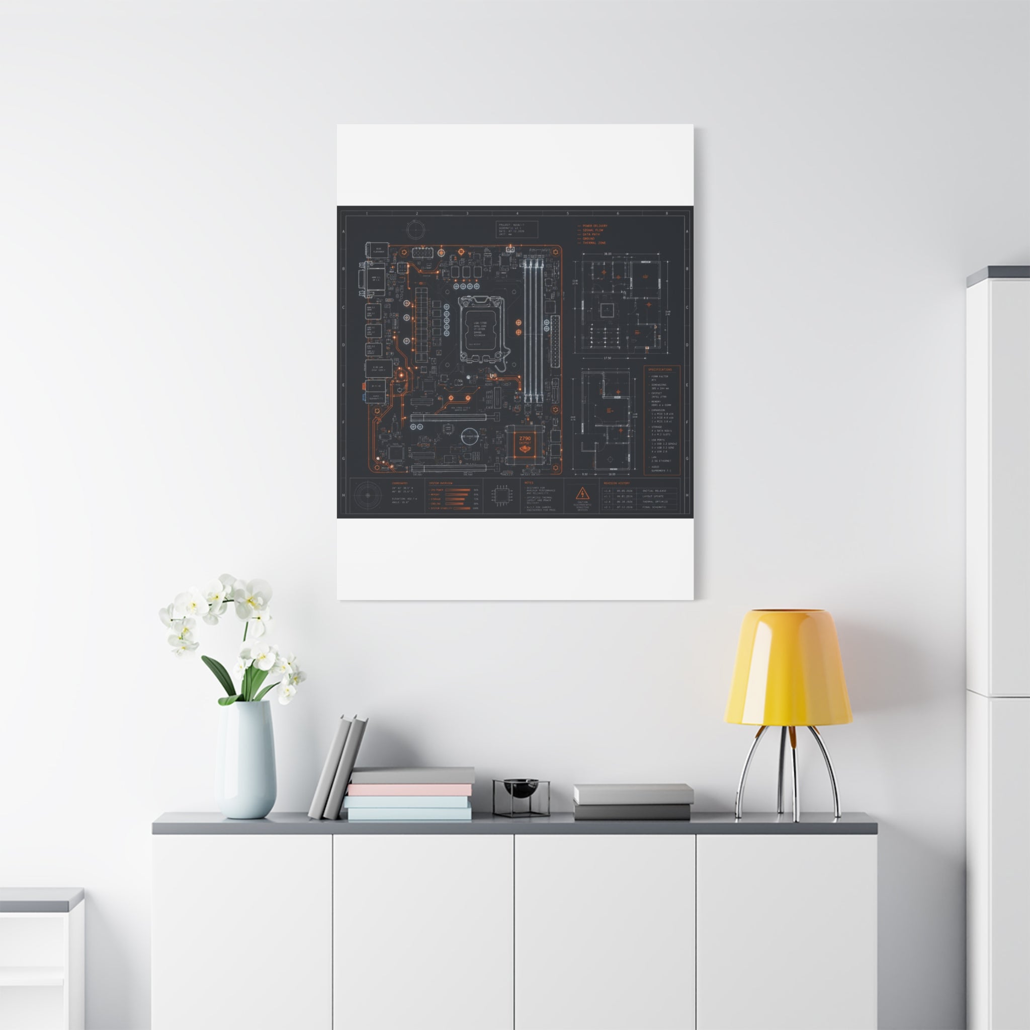 Matte Canvas, Stretched, 1.25"