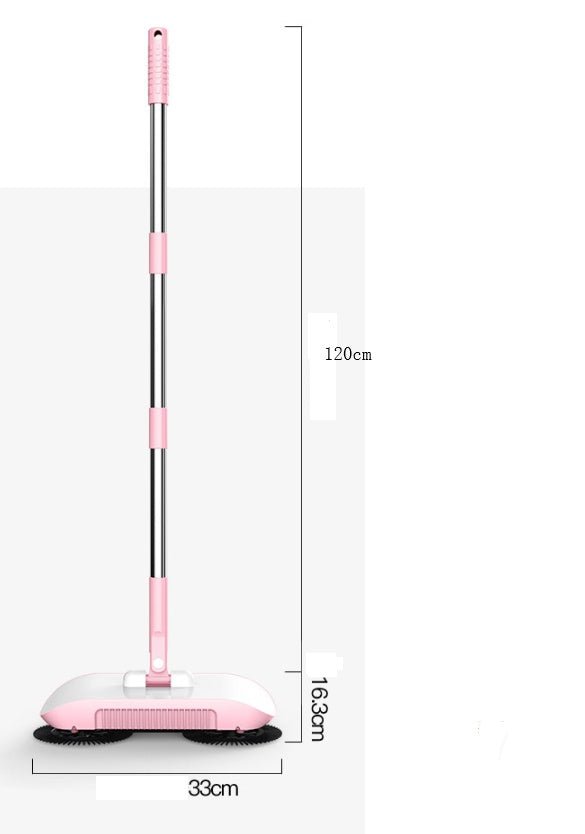 Hand Push Sweeper, household broom & Dustpan Mop floor Machine - Mayon Finds