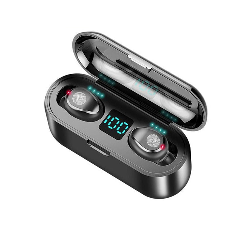 Wireless Smart Earbuds with Charging Case & HD Sound - Mayon Finds