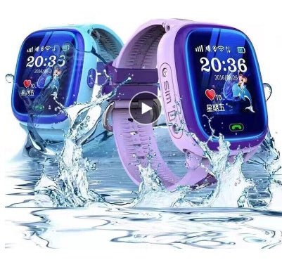 DF25 Children Waterproof Smart Watches Touch Screen Call for Rescue Remote Monitoring and Location Children's Telephone Watches - Mayon Finds