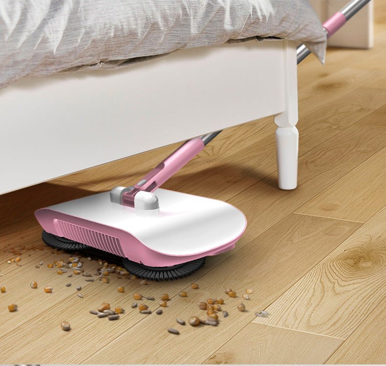 Hand Push Sweeper, household broom & Dustpan Mop floor Machine - Mayon Finds