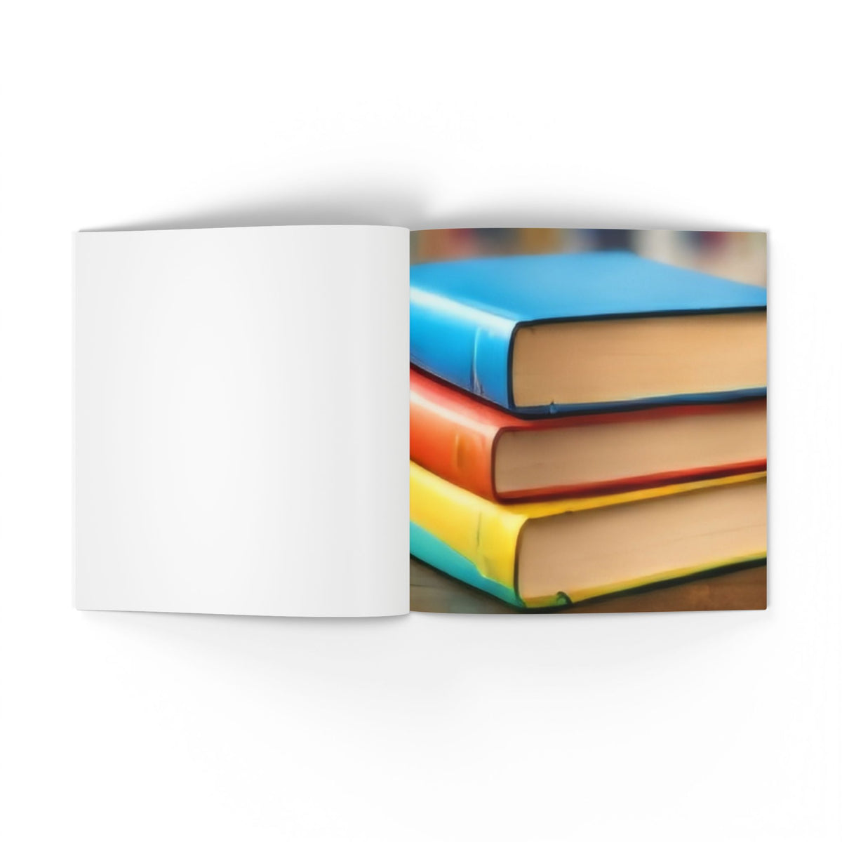 Custom Printed Softcover Photo Book — Inspirational Lightbulb & Open Book Design (Ideas, Creativity Photo Album) - Mayon Finds