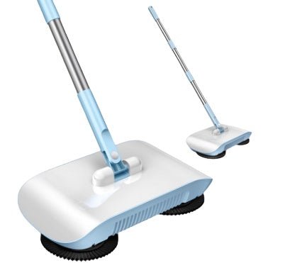 Hand Push Sweeper, household broom & Dustpan Mop floor Machine - Mayon Finds