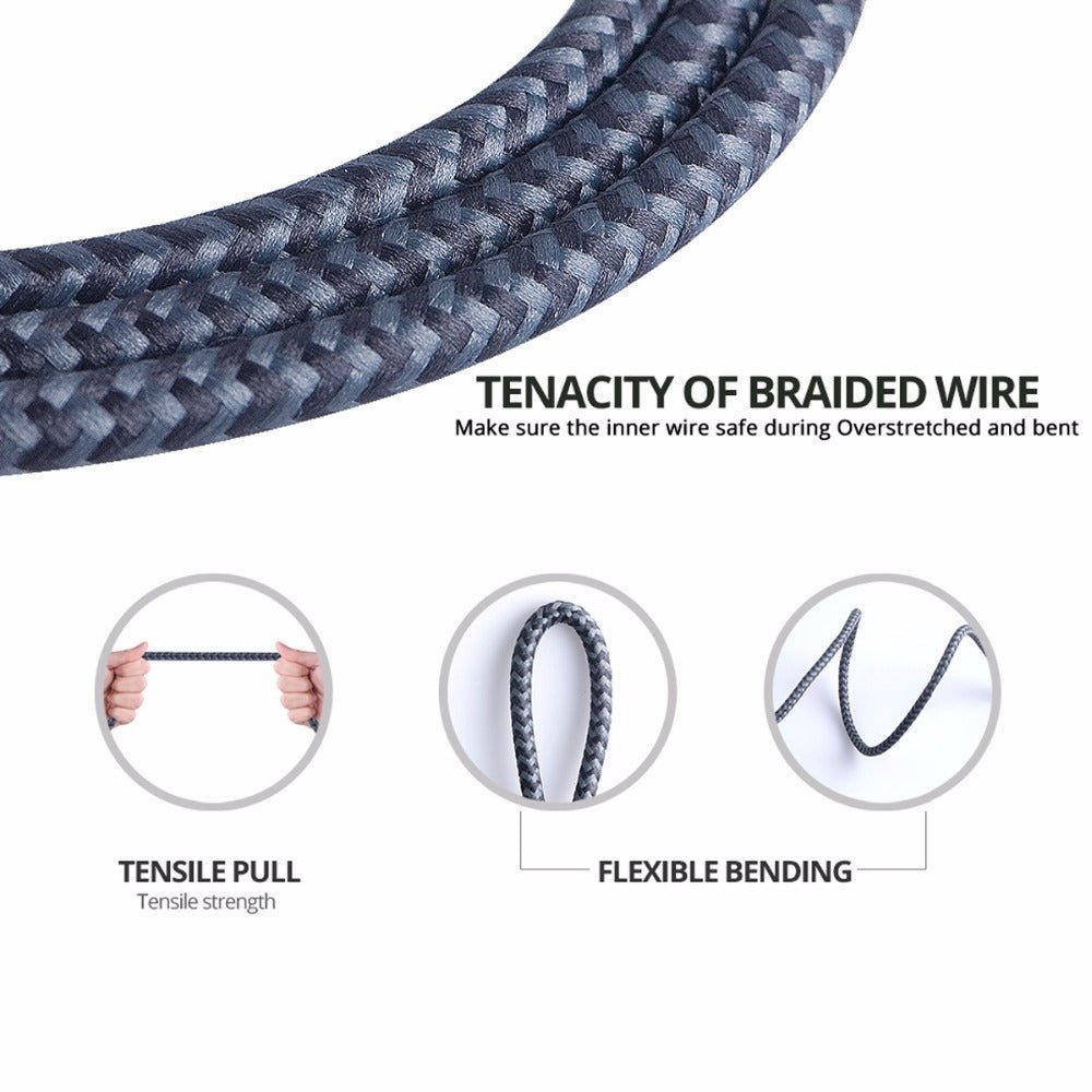 Fast Charging USB Charging Cable & Durable Cord - Mayon Finds