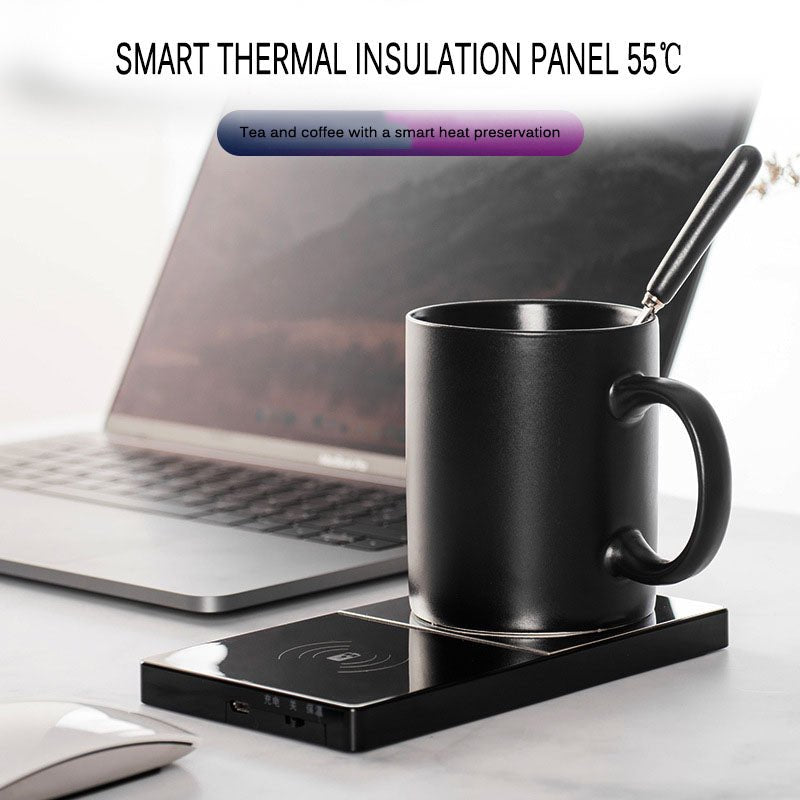 2-in-1 Heating Mug Warmer & Wireless charger pin - Mayon Finds