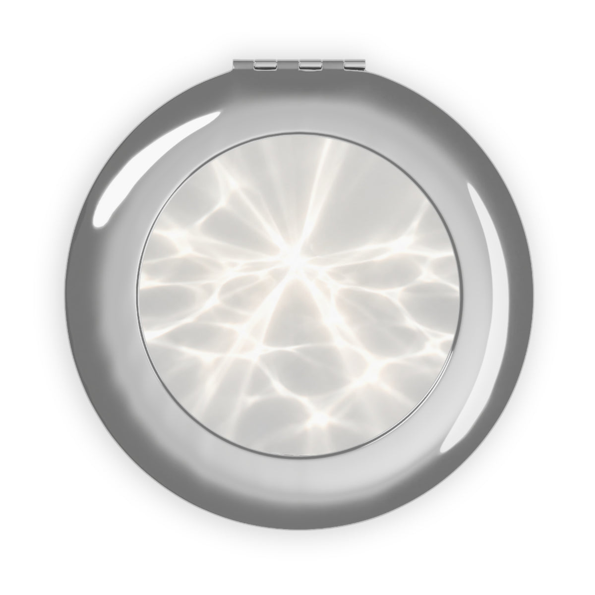 Custom Printed Compact Travel Mirror — Portable Double-Sided Pocket Mirror for Makeup & Touch-Ups