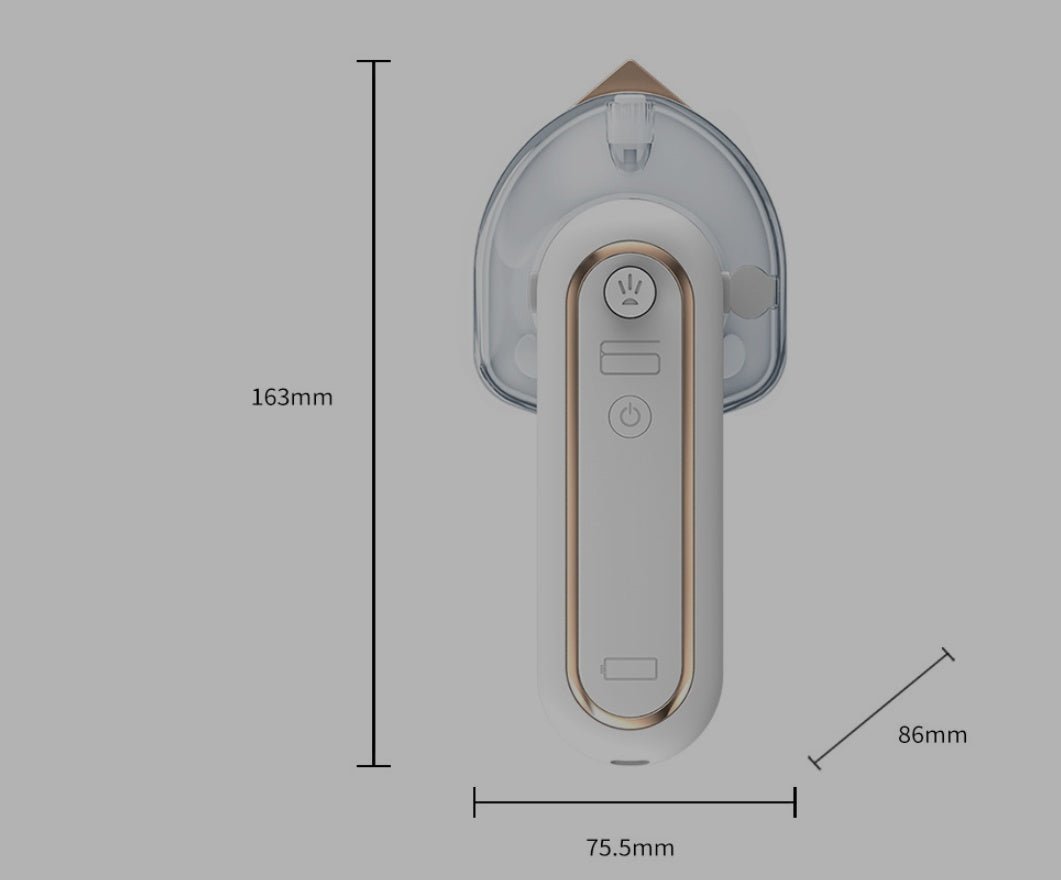 Rechargeable portable iron & Compact Travel Steamer - Mayon Finds