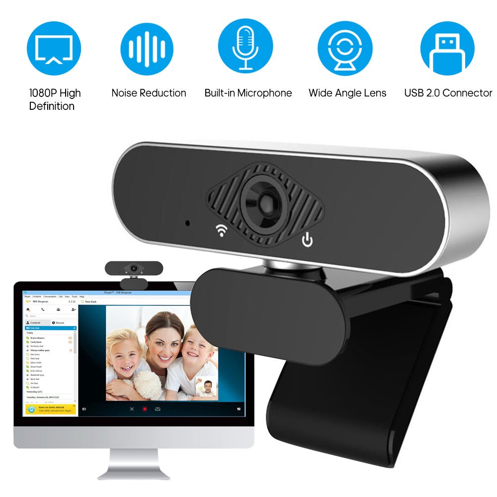 Full HD 1080P Autofocus Webcam & Streaming Camera - Mayon Finds