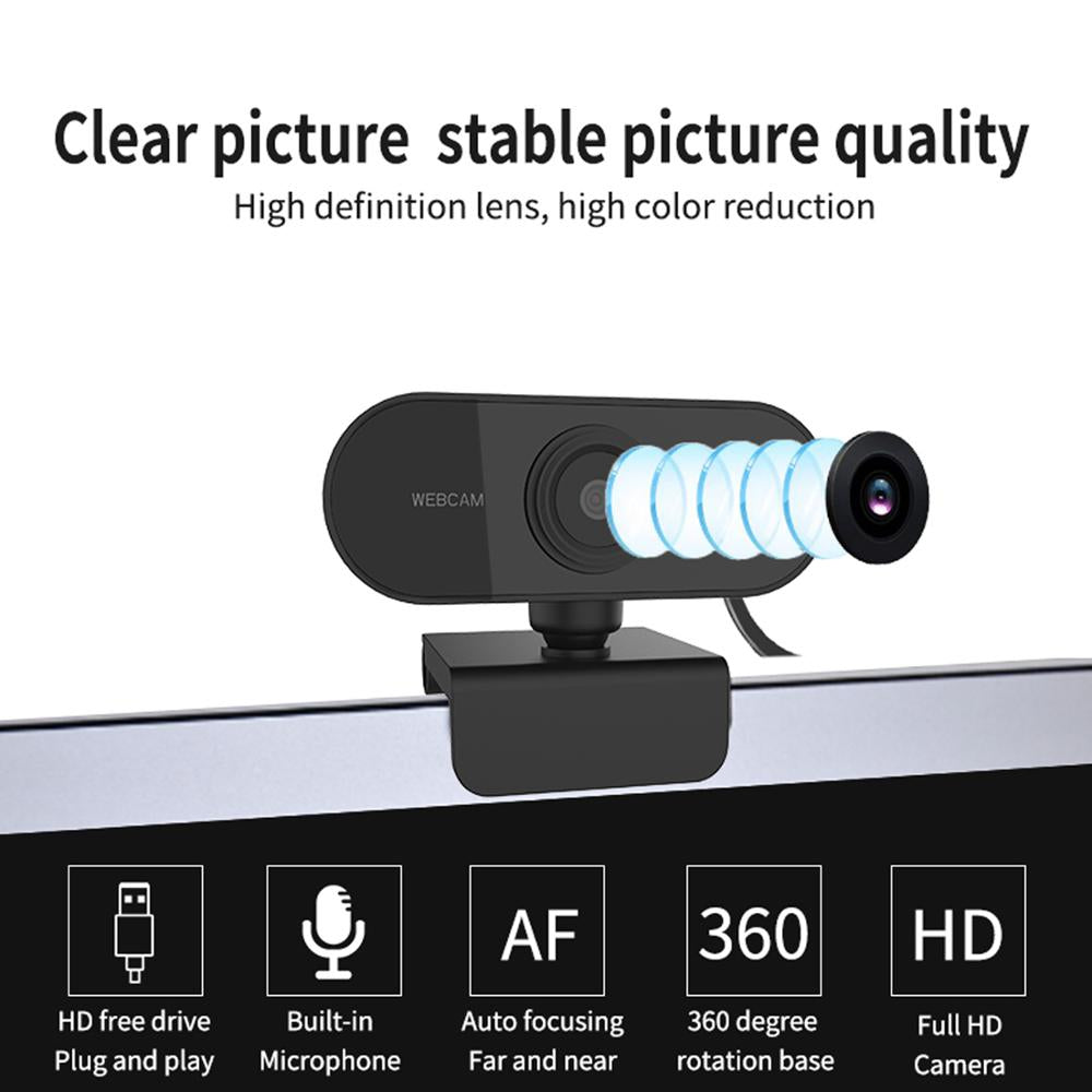 Full HD 1080P Autofocus Webcam & Streaming Camera - Mayon Finds