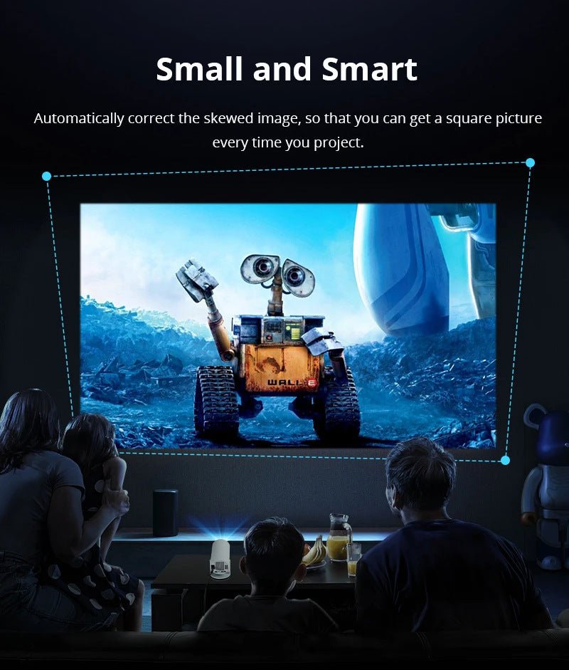 Barrel Machine Hy300 Smart AnzhuoHD Projection Screen Home Recommend Projector - Mayon Finds