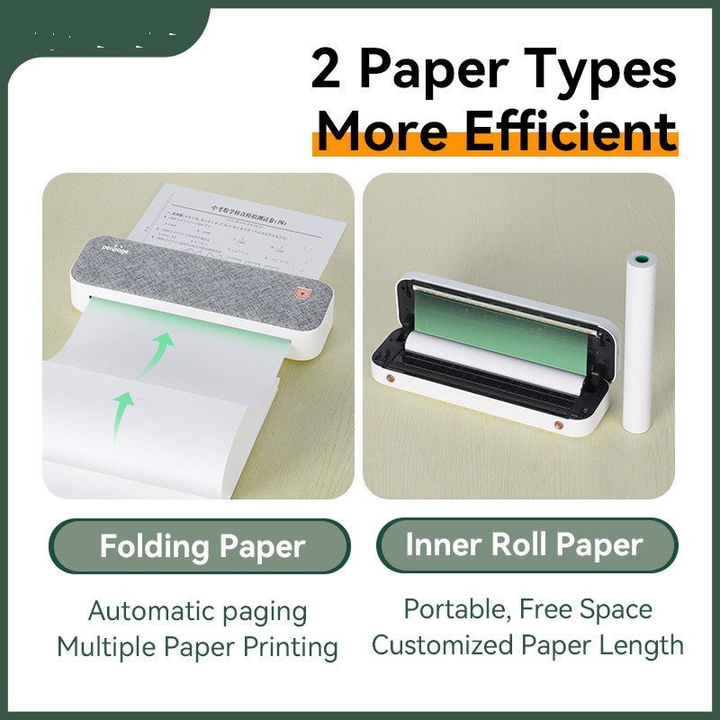 Mini A4 Printer & Portable Thermal Document Printer - Mayon Finds
