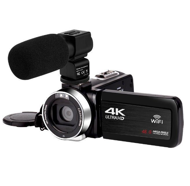 4K Video Camera & Digital Camcorder with Wi-Fi Remote - Mayon Finds