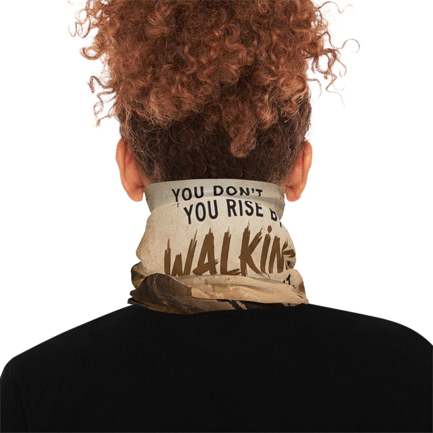 Custom Printed Dust & Impact Neck Gaiter — Motivational Off-Road Adventure Face Cover