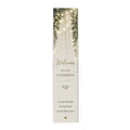 Custom Printed  Welcome to Our Gathering Table Runner — 'Good Friends, Good Food, Great Memories' (Rustic Greenery, Holiday & Family Entertaining)