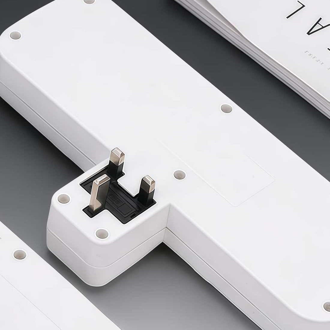 6-In 1 Multi Plug Extension Lead & USB Power Strip - Mayon Finds