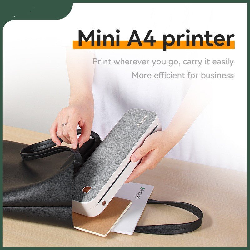 Mini A4 Printer & Portable Thermal Document Printer - Mayon Finds