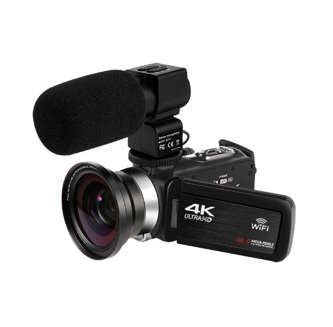 4K Video Camera & Digital Camcorder with Wi-Fi Remote - Mayon Finds