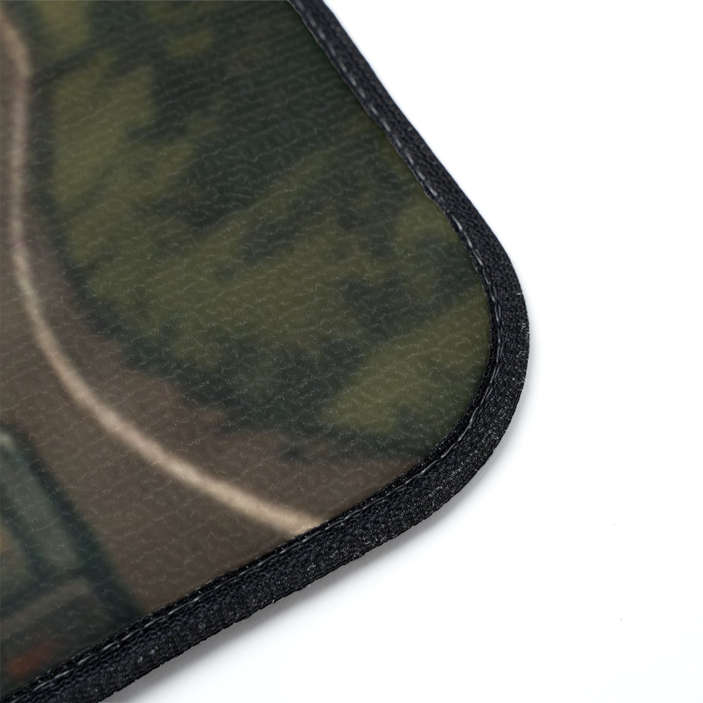 Custom Printed Car Floor Mat - 'Road Trip: The Best Journeys Bring You Home' Scenic Mountain Design