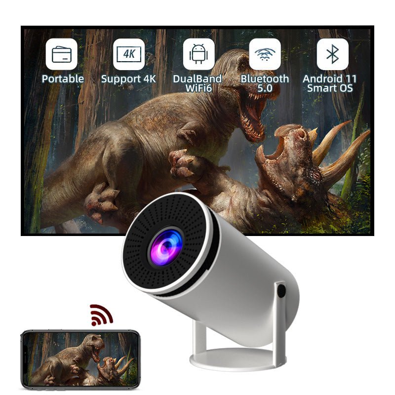 Barrel Machine Hy300 Smart AnzhuoHD Projection Screen Home Recommend Projector - Mayon Finds