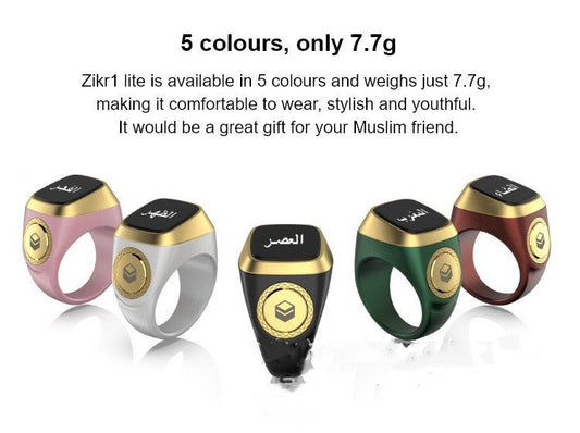 World's First Muslim Smart Ring With Tasbih Beads Function - Mayon Finds