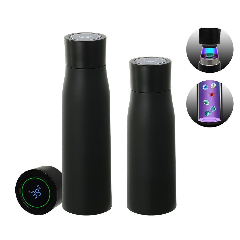 Smart Temperature Display Thermal Water Bottle & Insulated Cup - Mayon Finds
