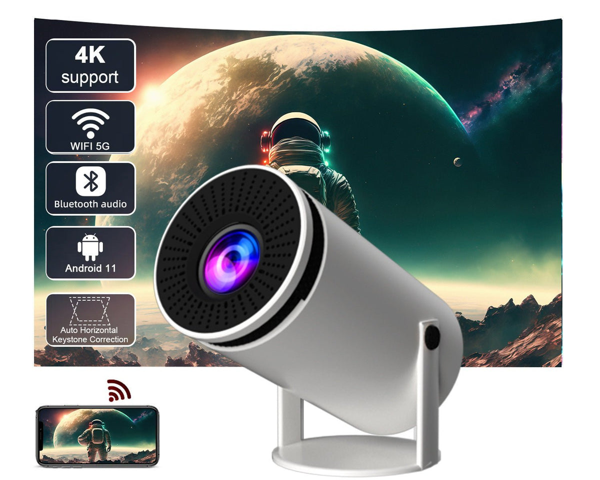 Barrel Machine Hy300 Smart AnzhuoHD Projection Screen Home Recommend Projector - Mayon Finds
