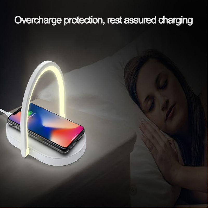 3-in-1 Fordable Wireless Charger & Night Light Station - Mayon Finds