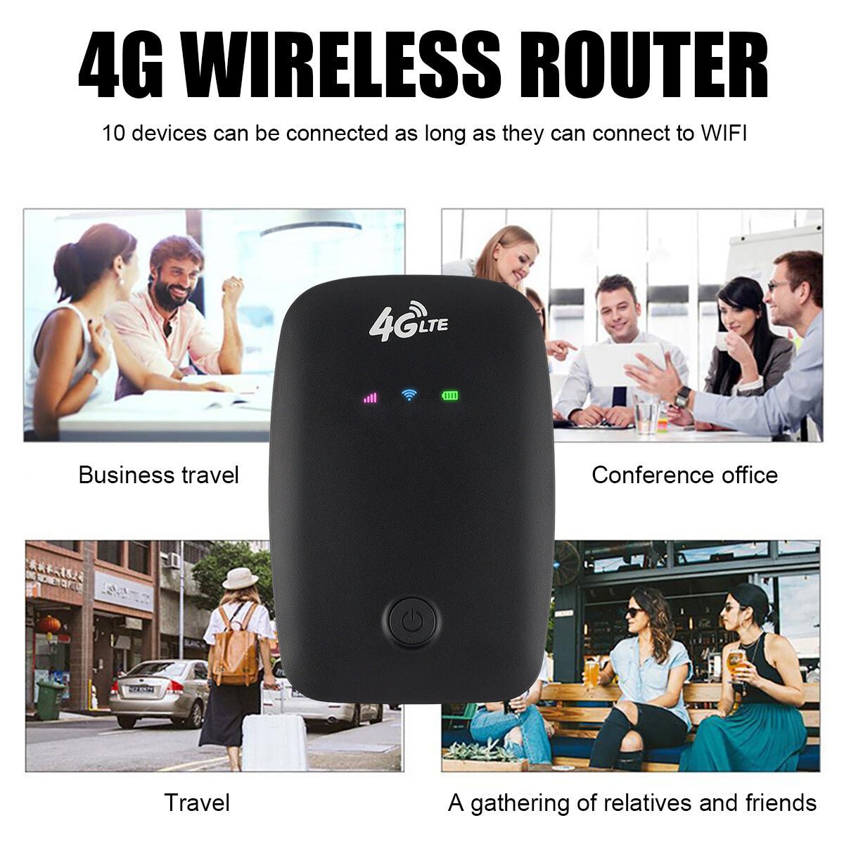 4G LTE Portable Wi-Fi Hotspot & Wireless Mobile Router - Mayon Finds
