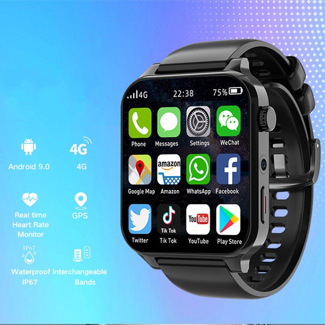 HD Large Screen Android Smart Watch & Fitness Tracker - Mayon Finds