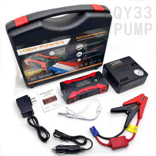 12V High-Power Car Jump Starter & Portable Power Bank - Mayon Finds
