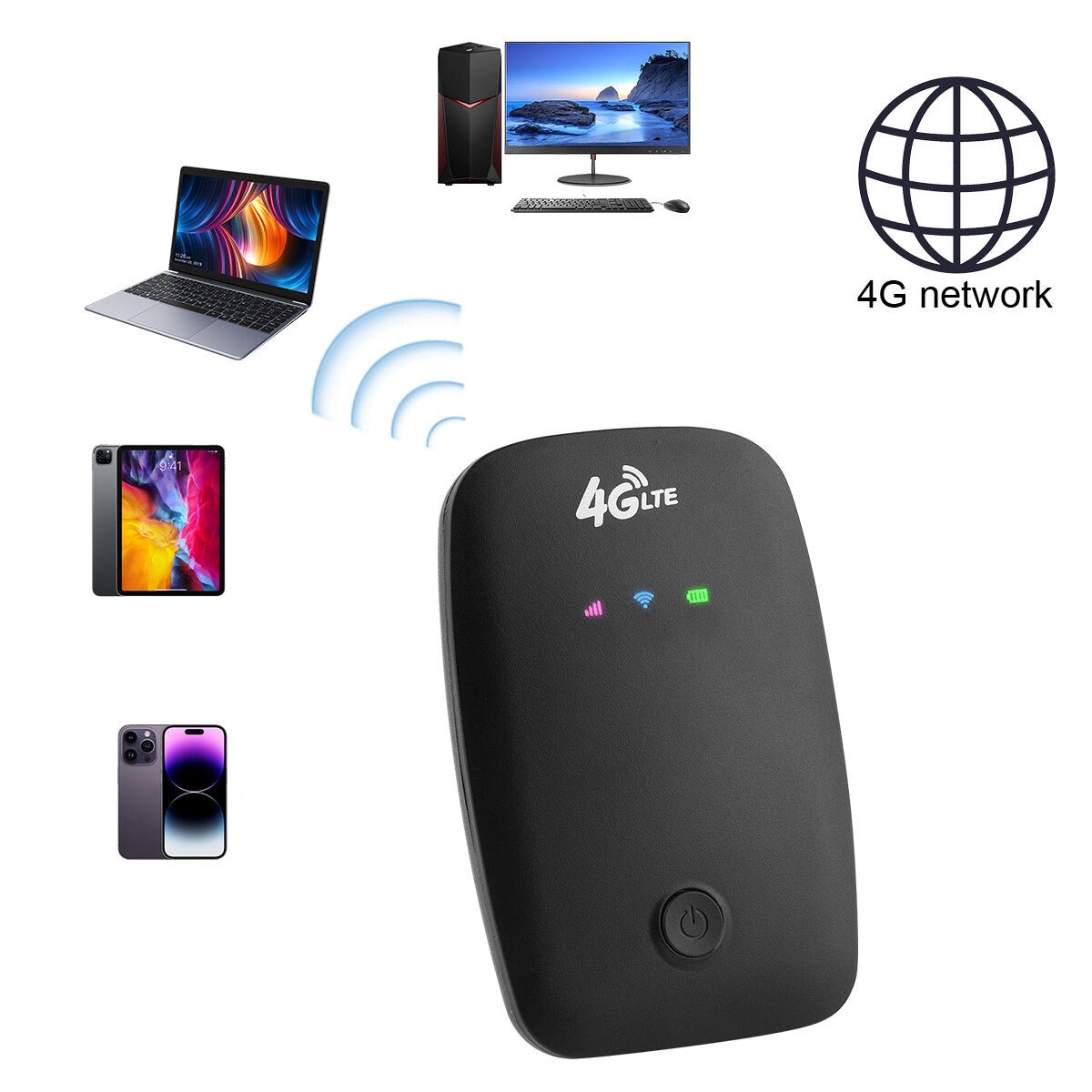 4G LTE Portable Wi-Fi Hotspot & Wireless Mobile Router - Mayon Finds